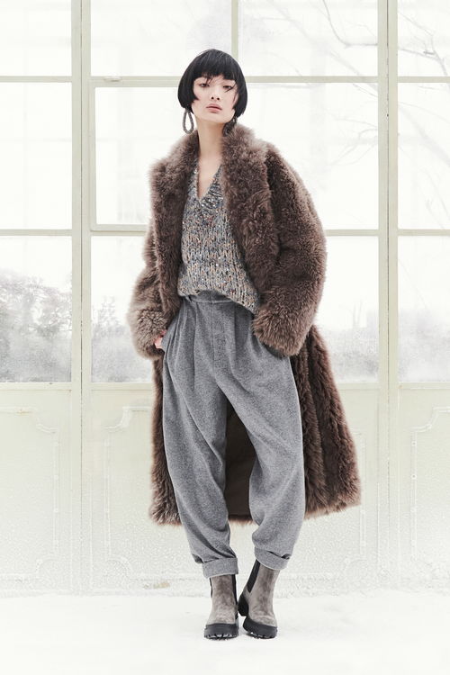 THE TOUCH OF KNIT 織造時間的藝術 Brunello Cucinelli 2021秋冬女裝系列